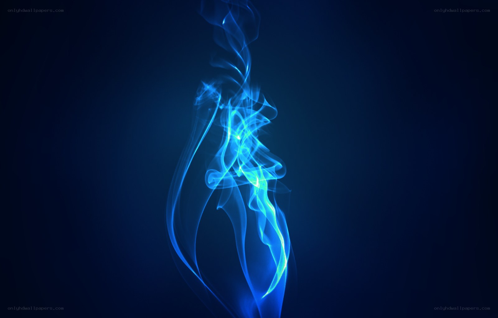 blue smoke swirl