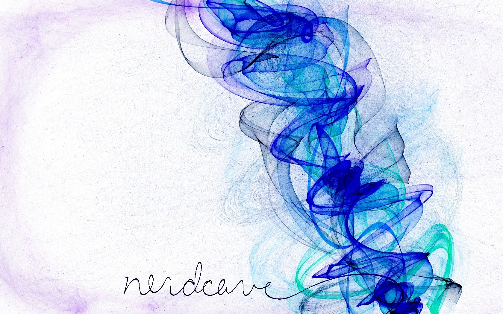 blue smoke swirls