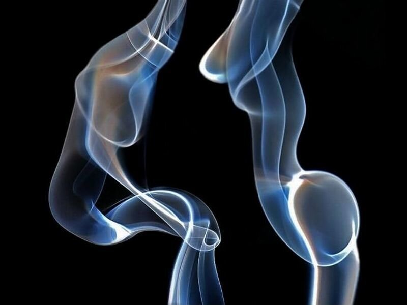 Blue Smoke Swirls — Ethereal