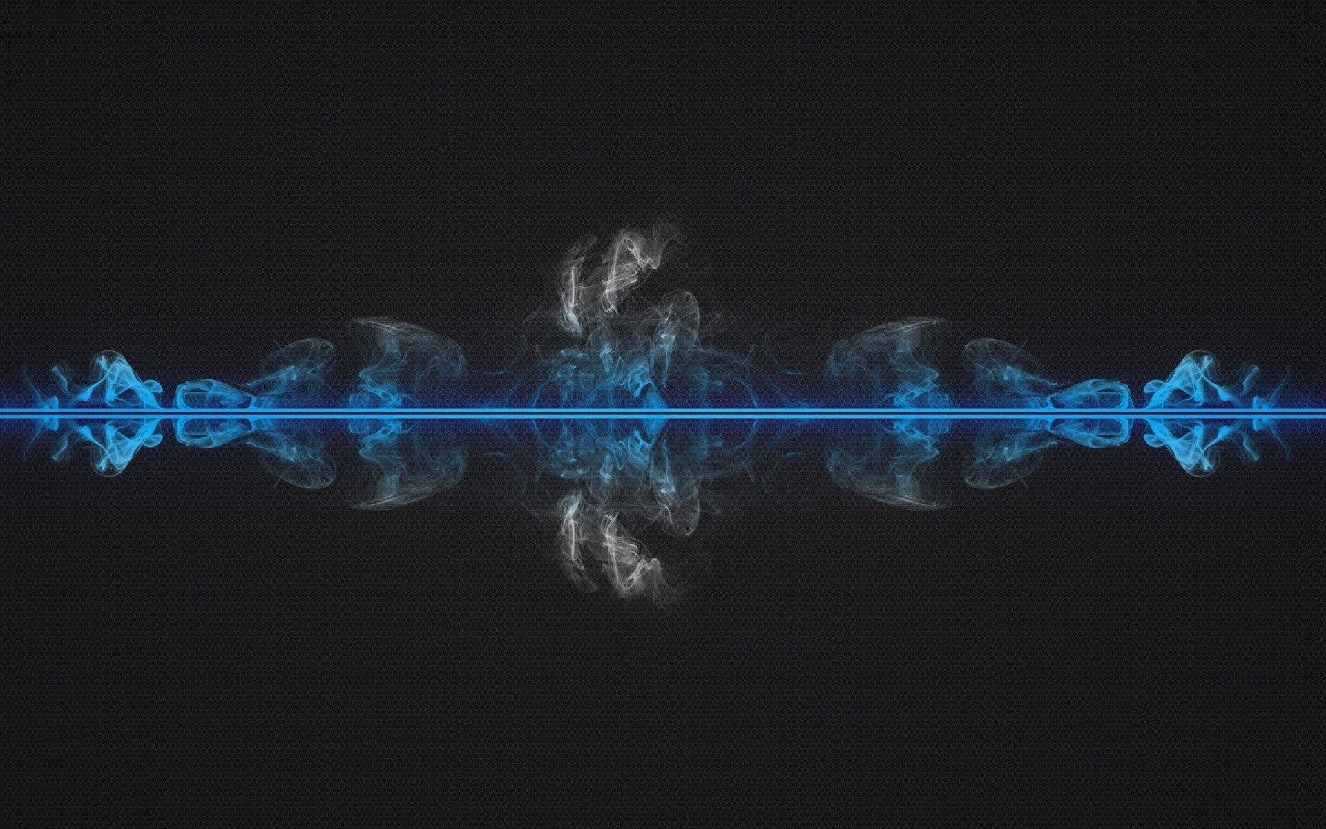 blue smoke wave animation
