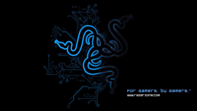 Blue Snake Logo — Black, Technological