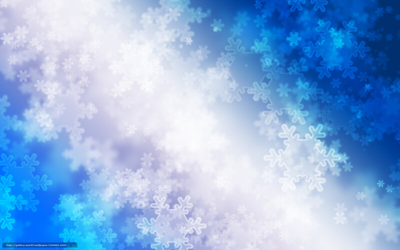 blue snowflake background
