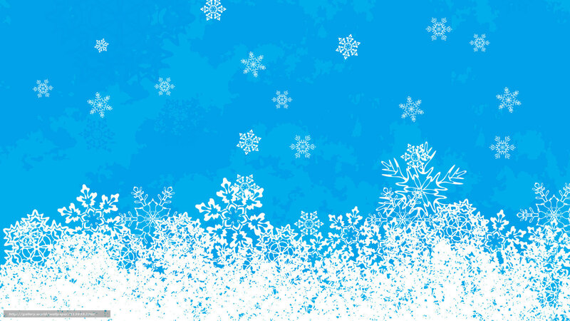 blue snowflake background