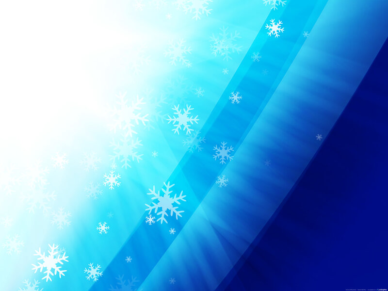 blue snowflake background