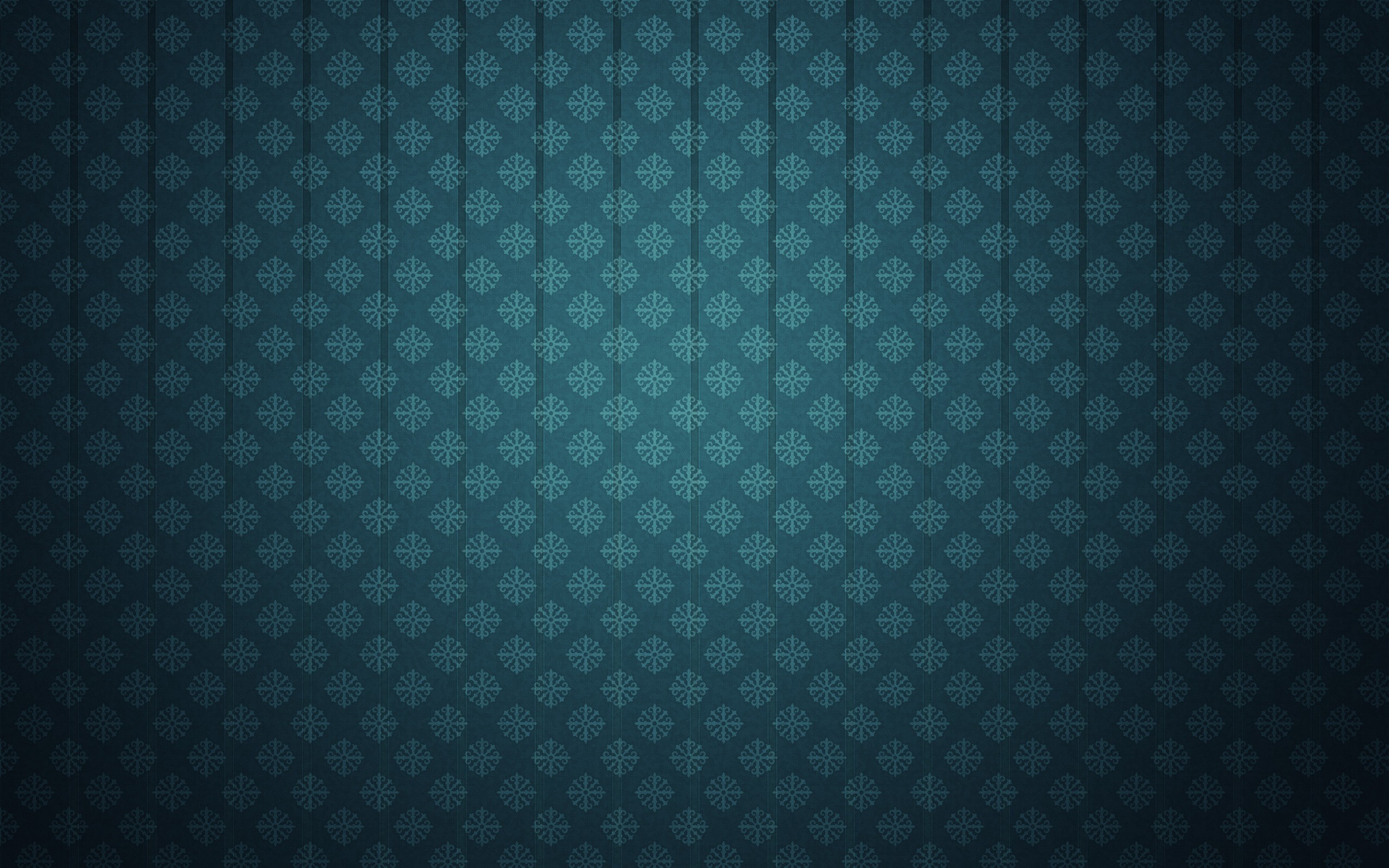 blue snowflake pattern