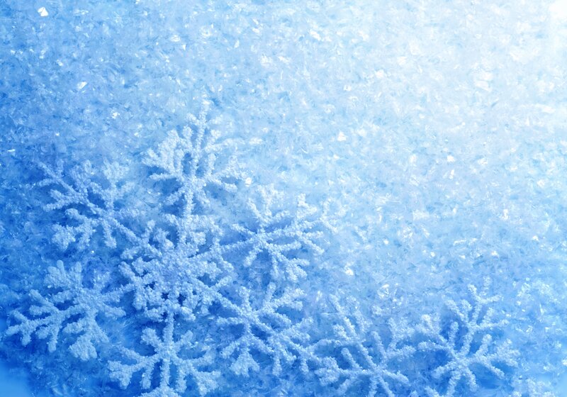 blue snowflake texture