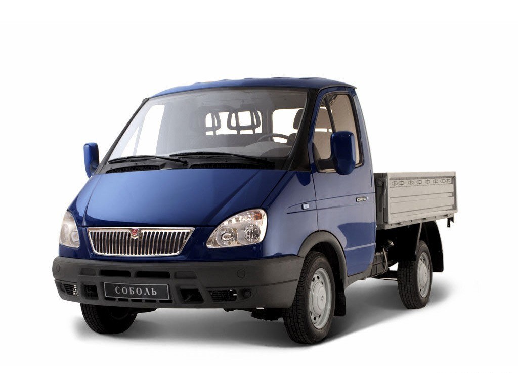Blue Sobol pickup truck