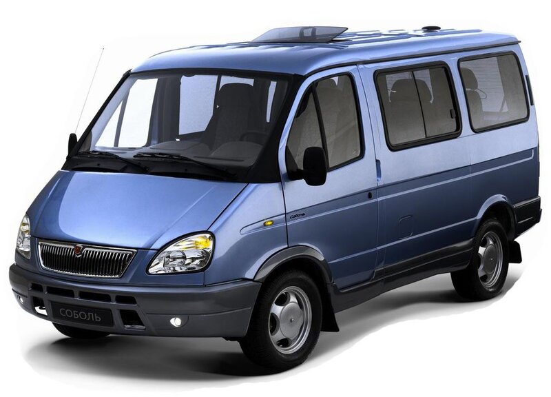 Blue Sobol van