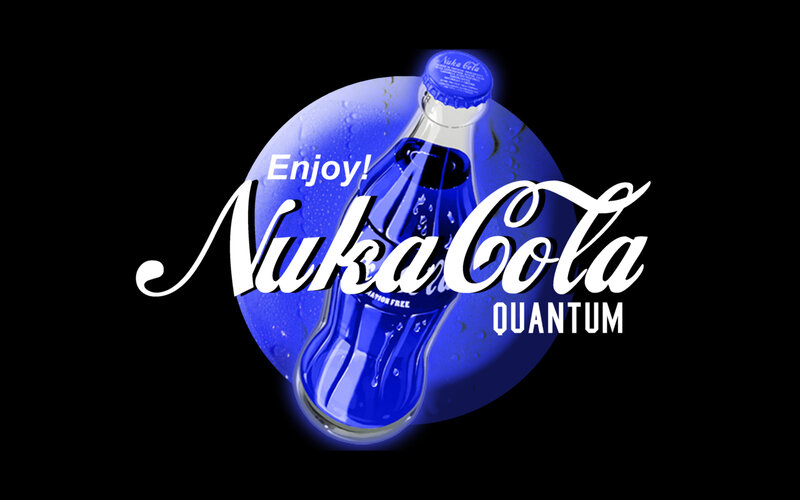 Blue Soda Bottle — Dramatic
