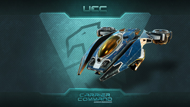 Blue Spaceship