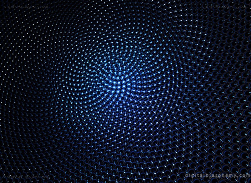 blue sphere pattern