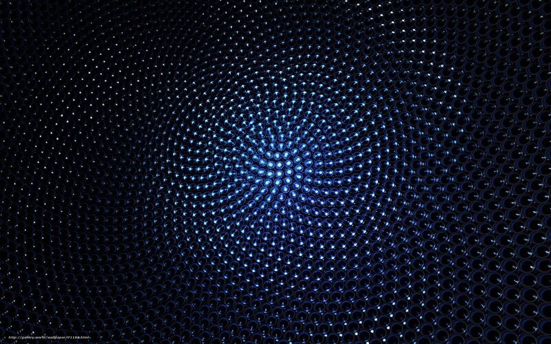 blue sphere pattern