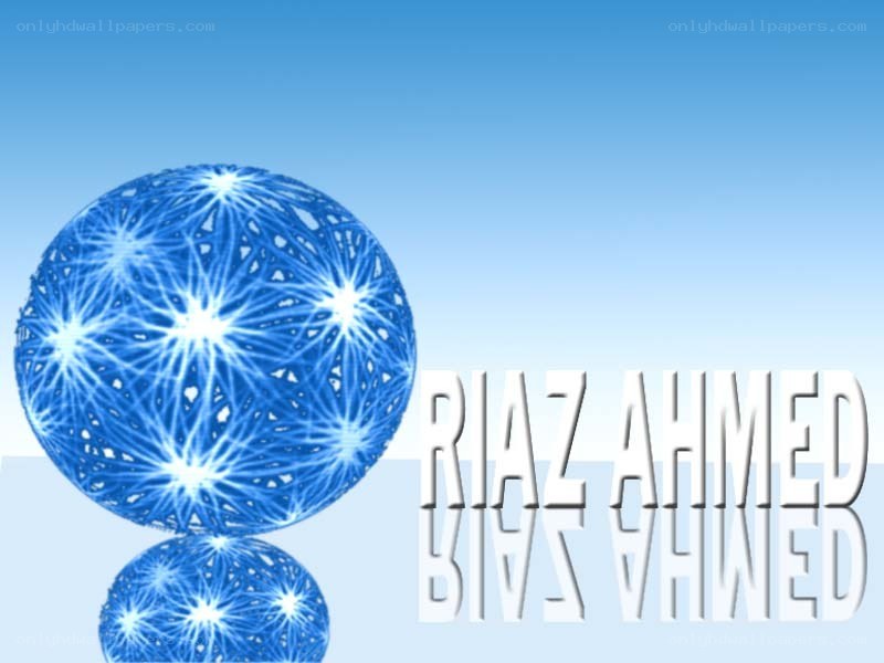 blue sphere with bright lights