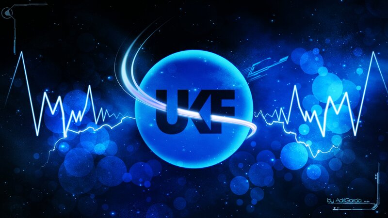 Blue Sphere with UKE Logo