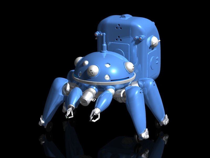Blue Spider Robot