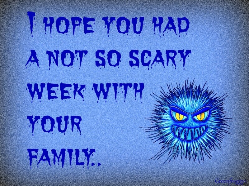 Blue Spiky Monster