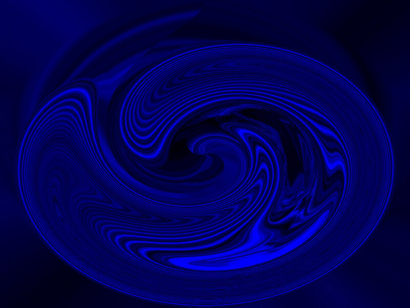 blue spiral abstract pattern