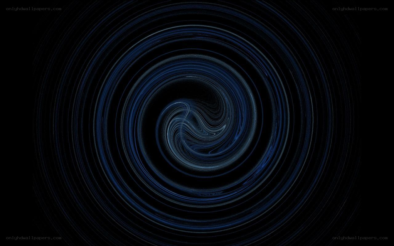 blue spiral abstract pattern