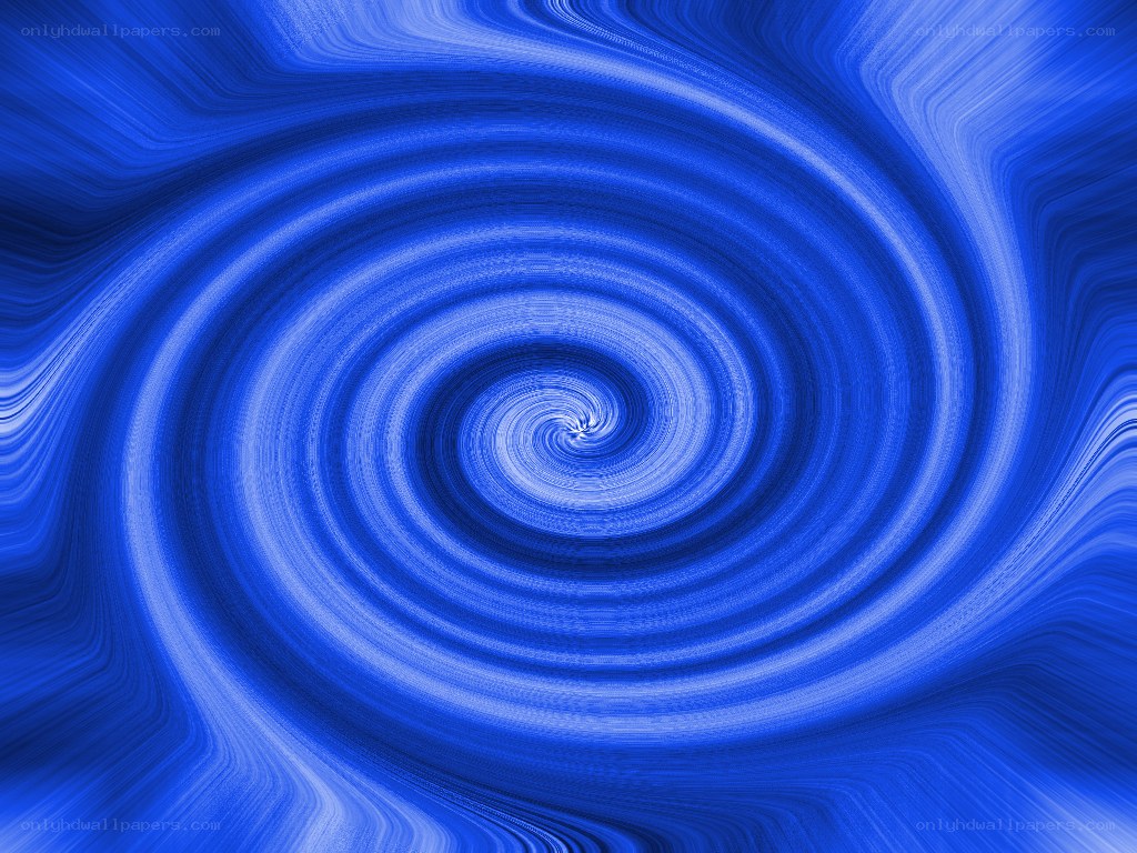 blue spiral abstract pattern