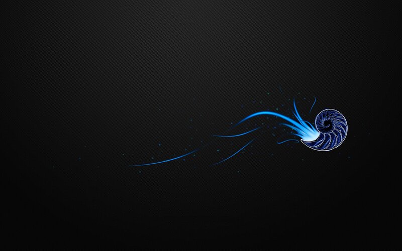 blue spiral energy design