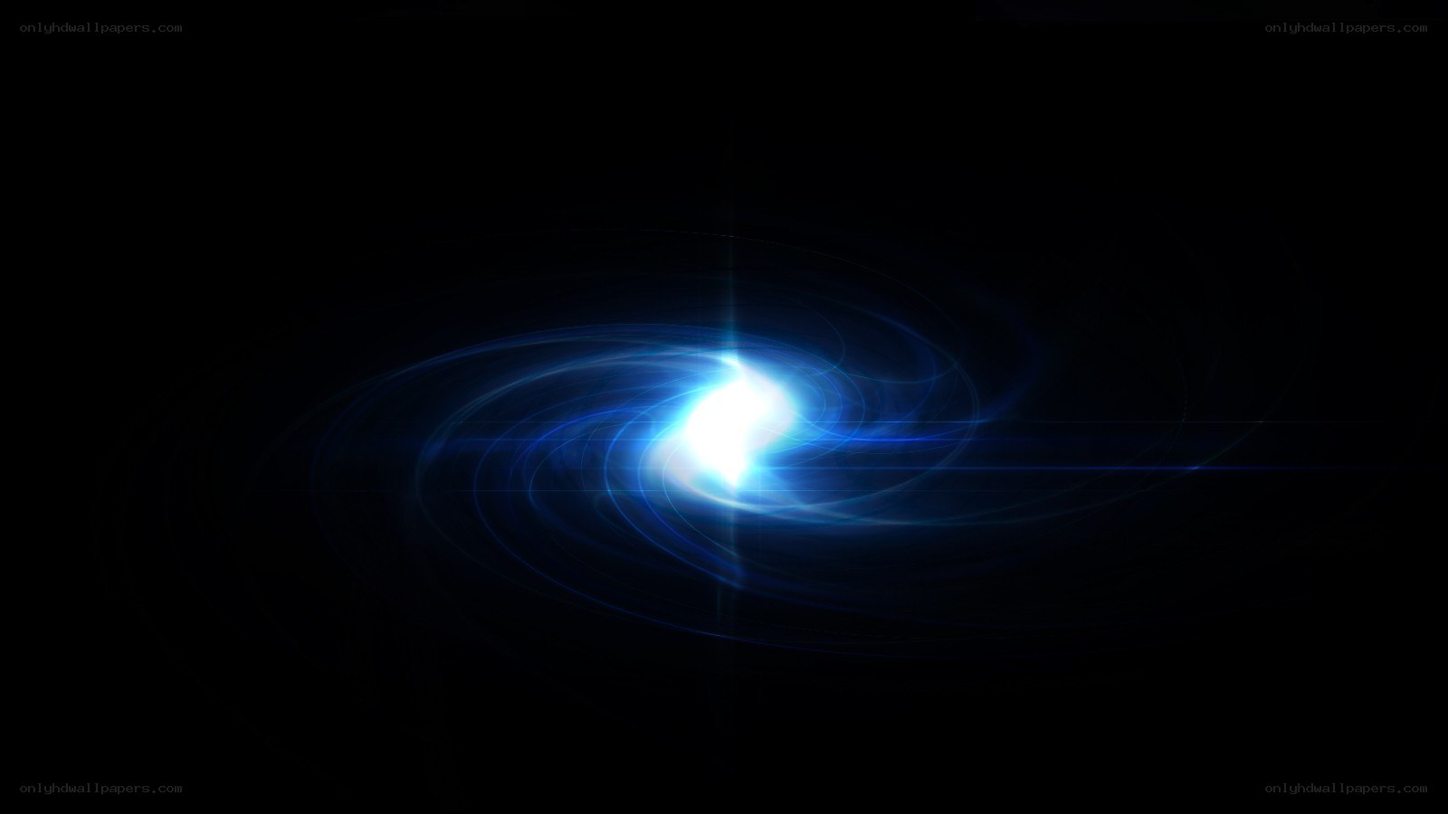 blue spiral galaxy