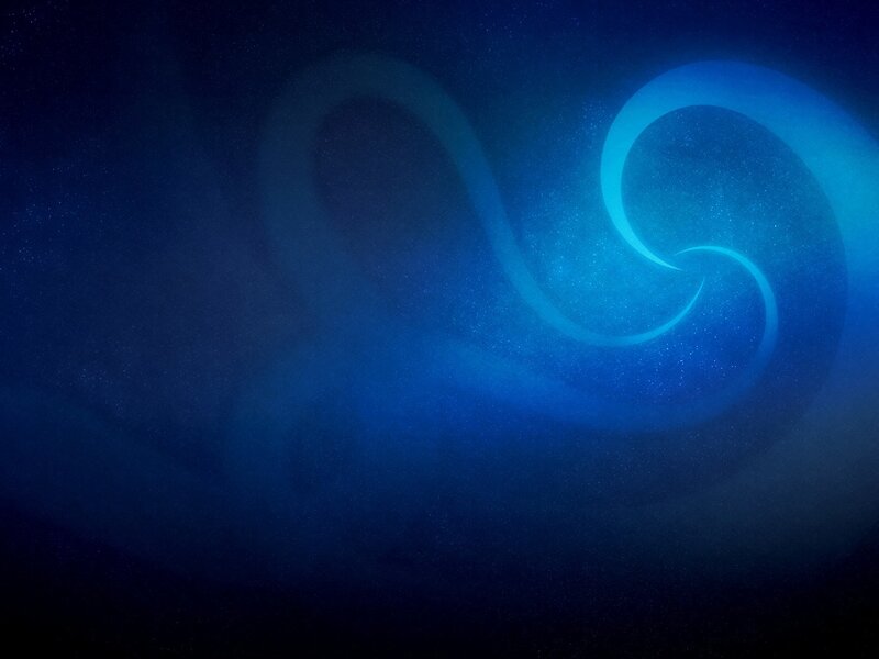 blue spiral galaxy