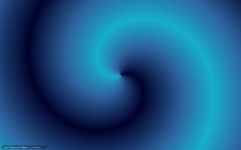 Blue spiral gradient
