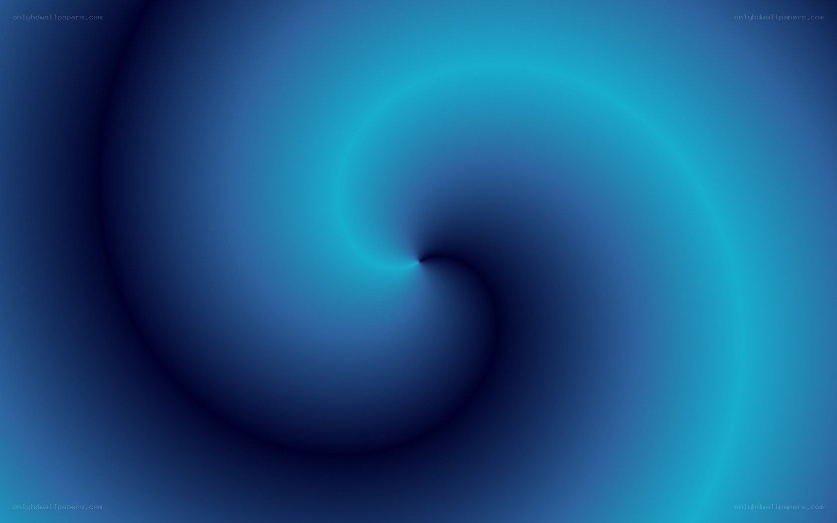Blue spiral gradient