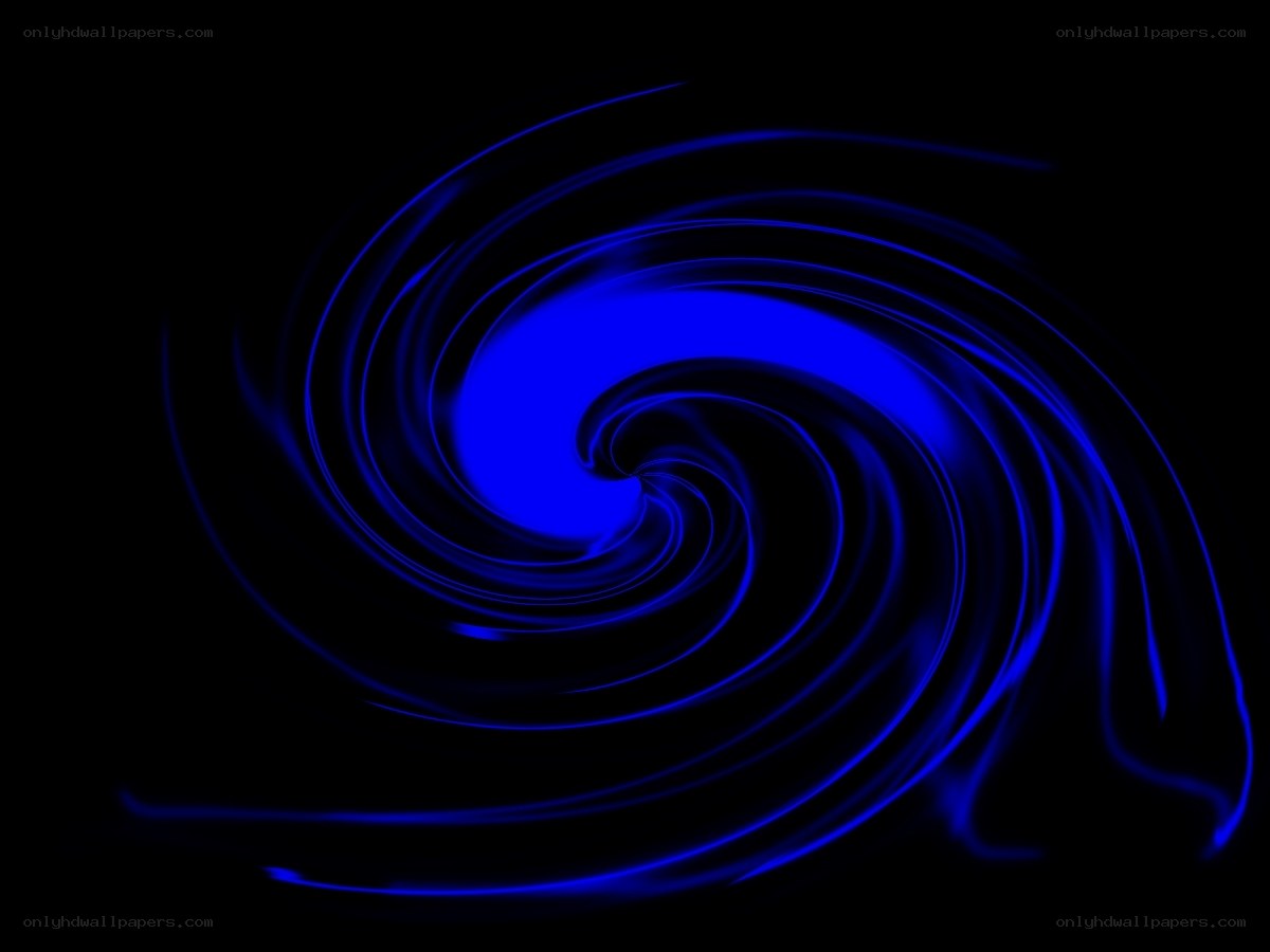 blue spiral light pattern