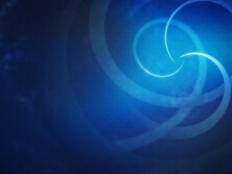 Blue Spiral Light Pattern — Serene