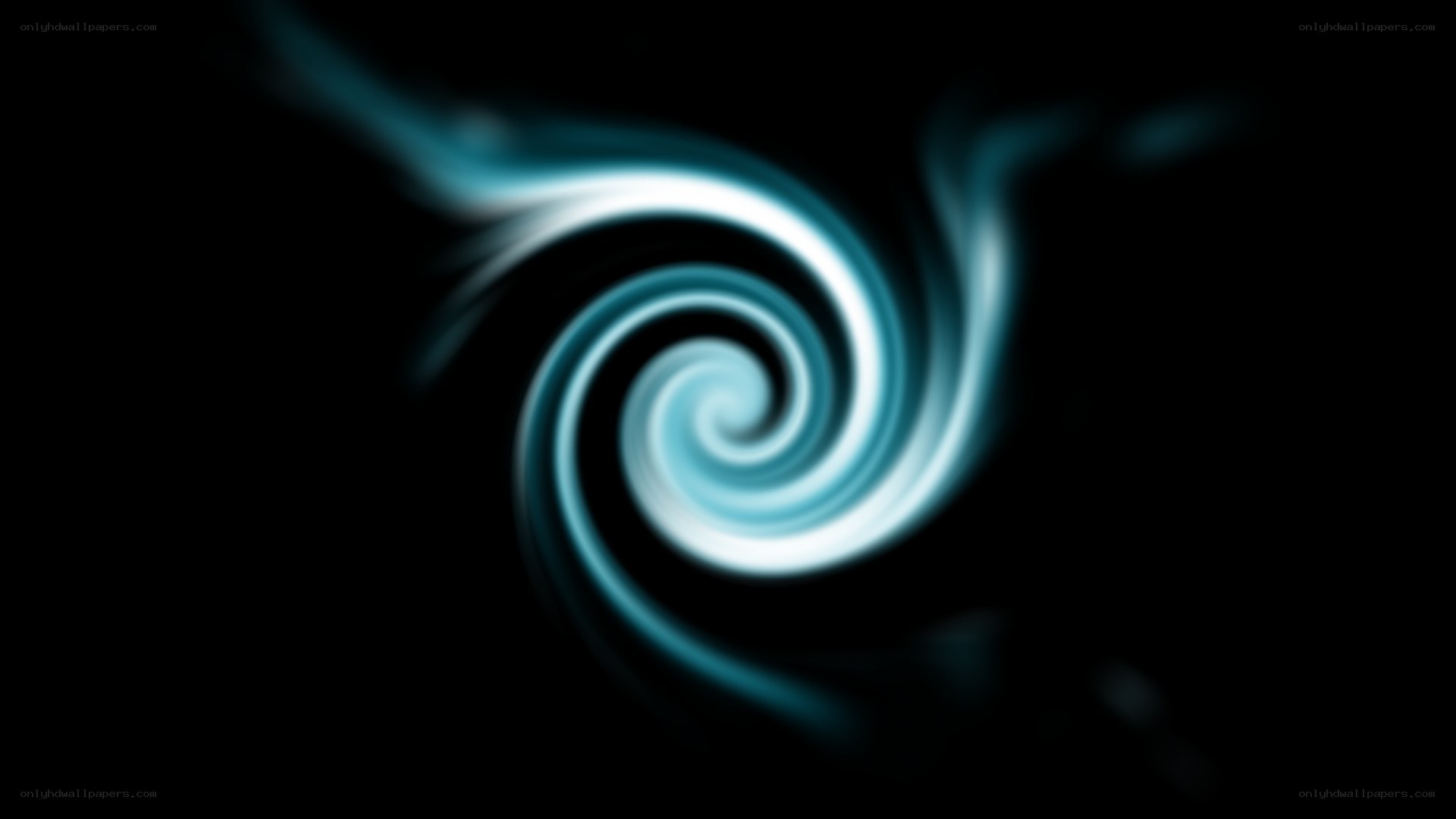blue spiral motion