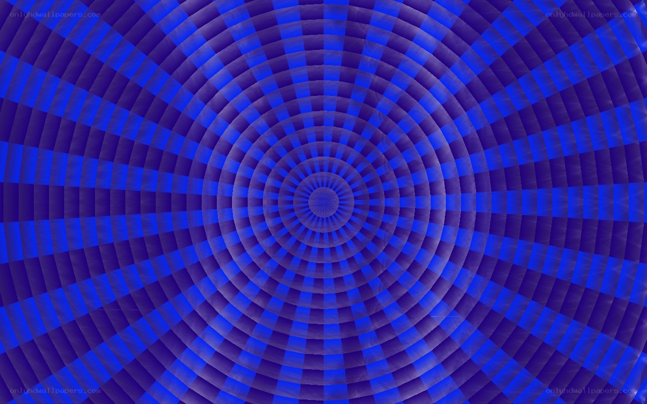 blue spiral pattern