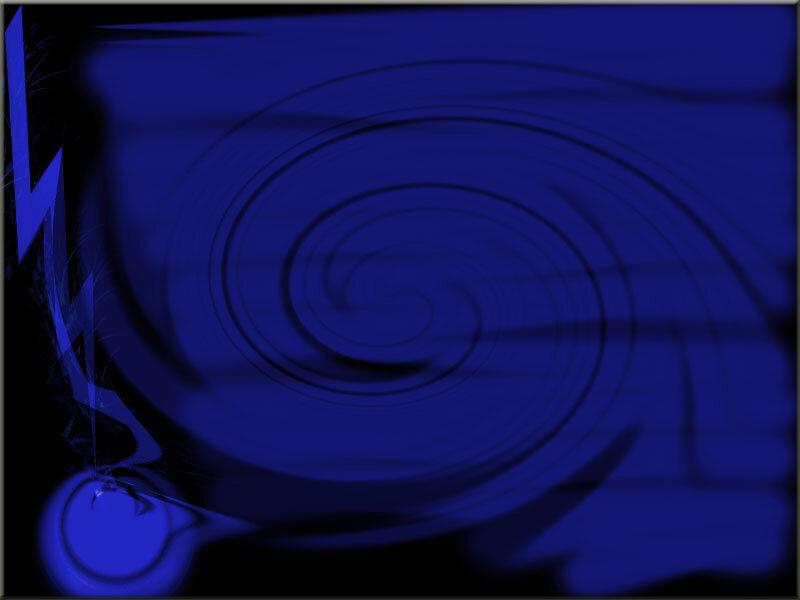 Blue Spiral Pattern — Dark