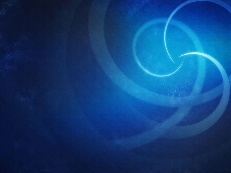 Blue Spiral Pattern — Serene