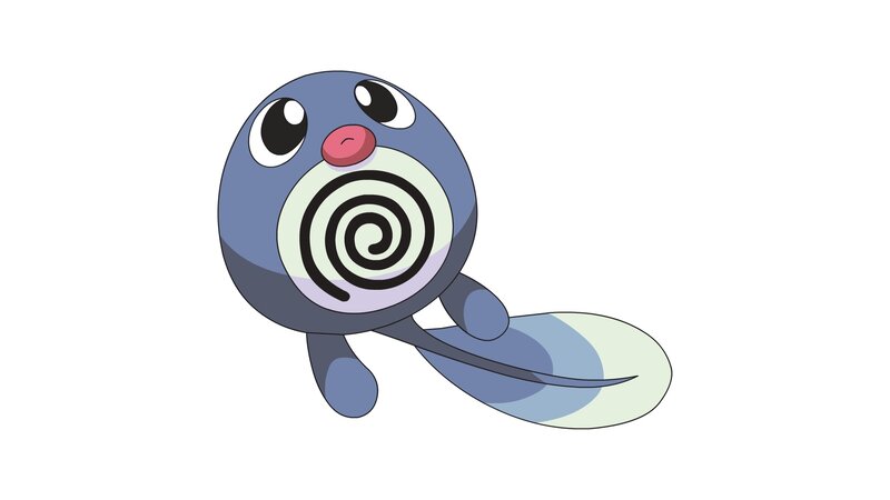 Blue Spiral-patterned Creature