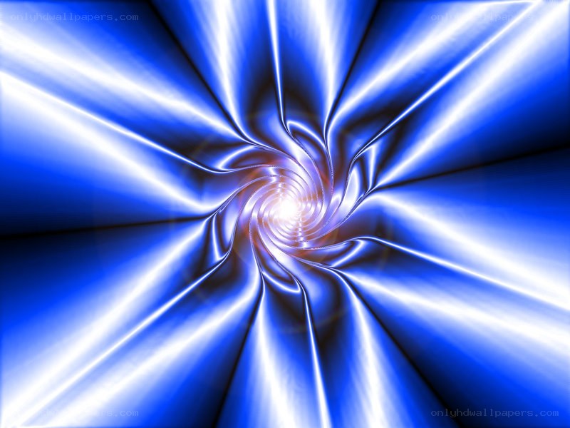 blue spiral tunnel