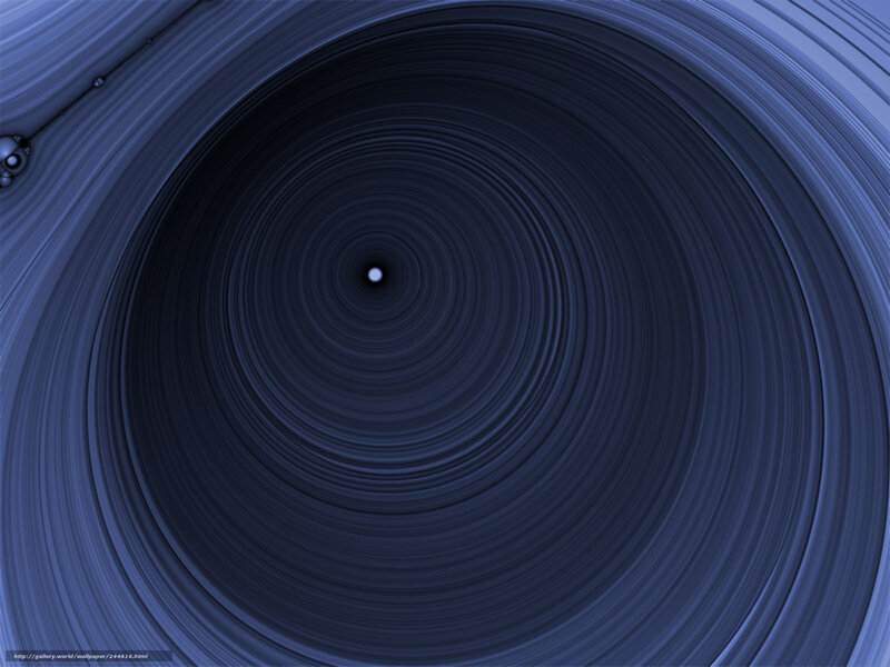 Blue Spiral Tunnel — Hypnotic, Abstract, Light