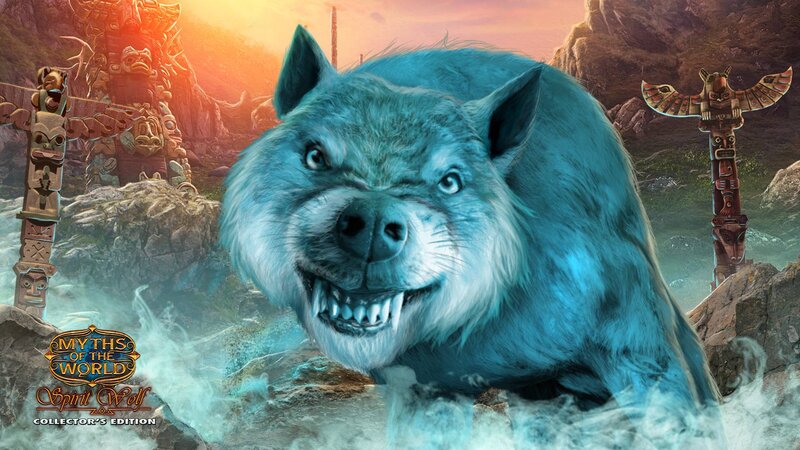 Blue Spirit Wolf