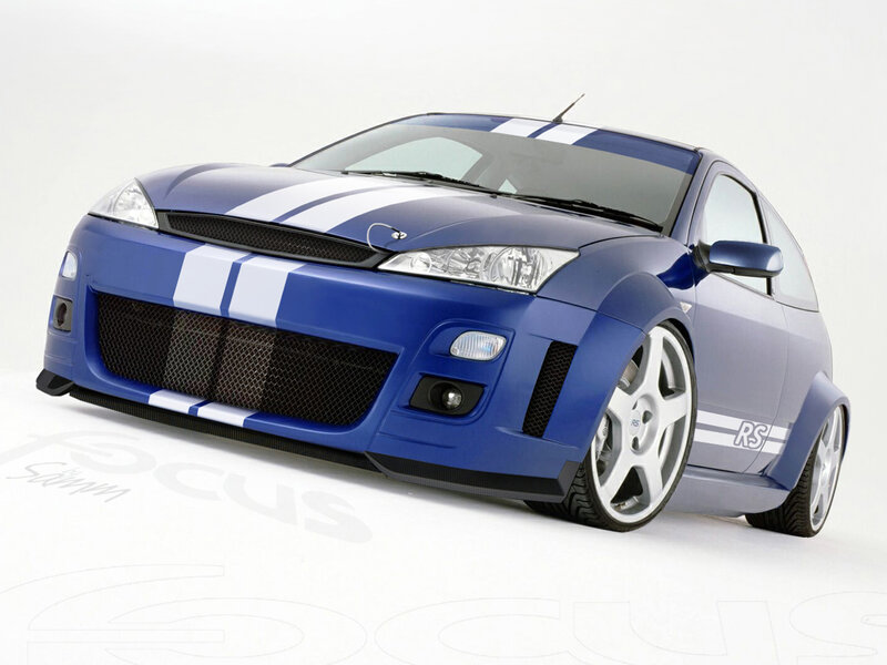 Blue Sport Car — Dynamic