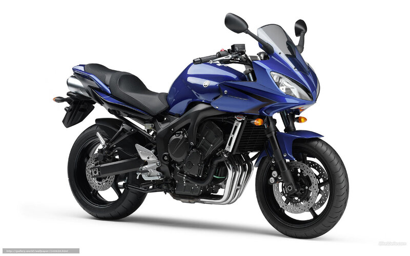 blue sport motorcycle