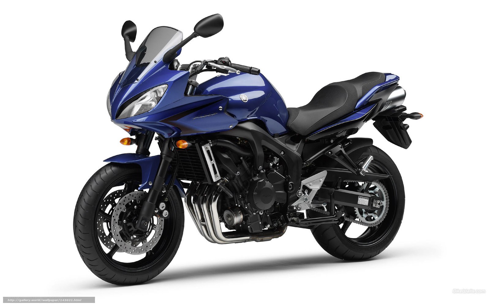 blue sport motorcycle