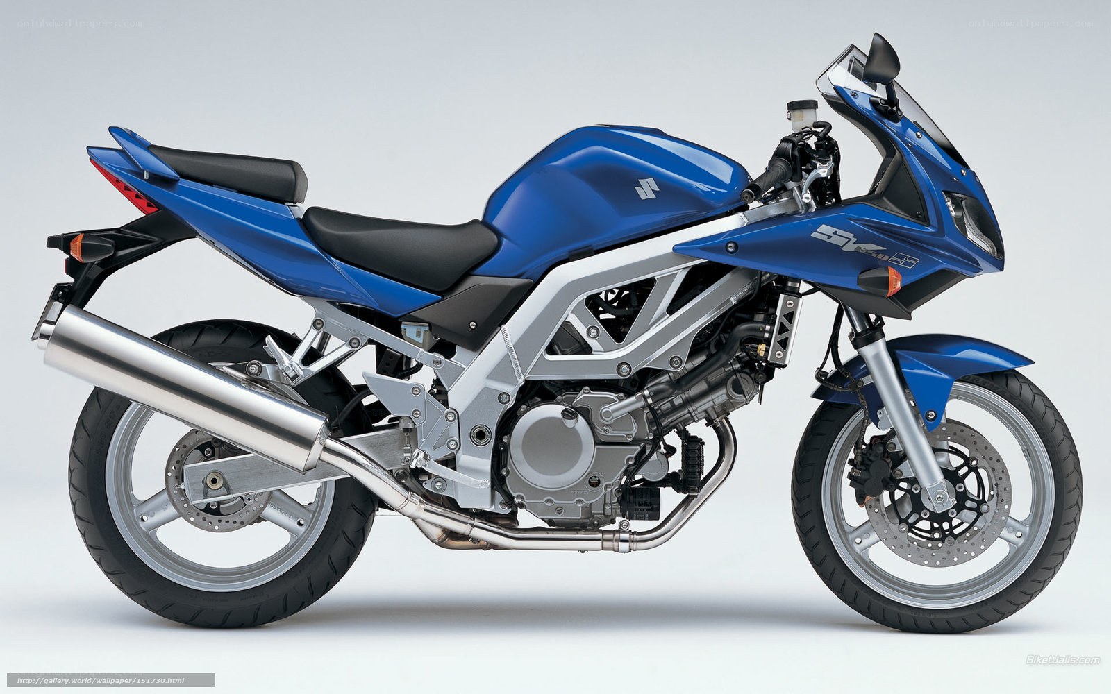 blue sport motorcycle
