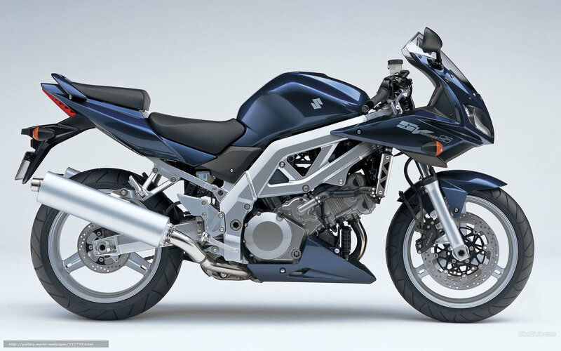 blue sport motorcycle