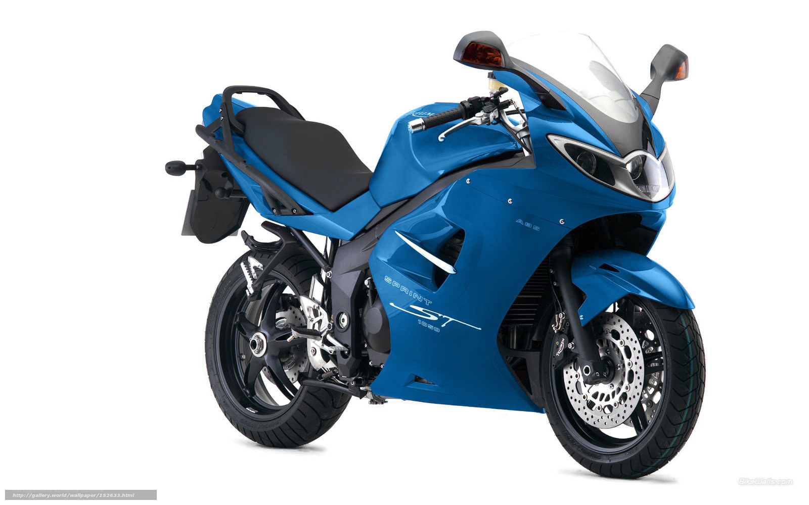 blue sport motorcycle