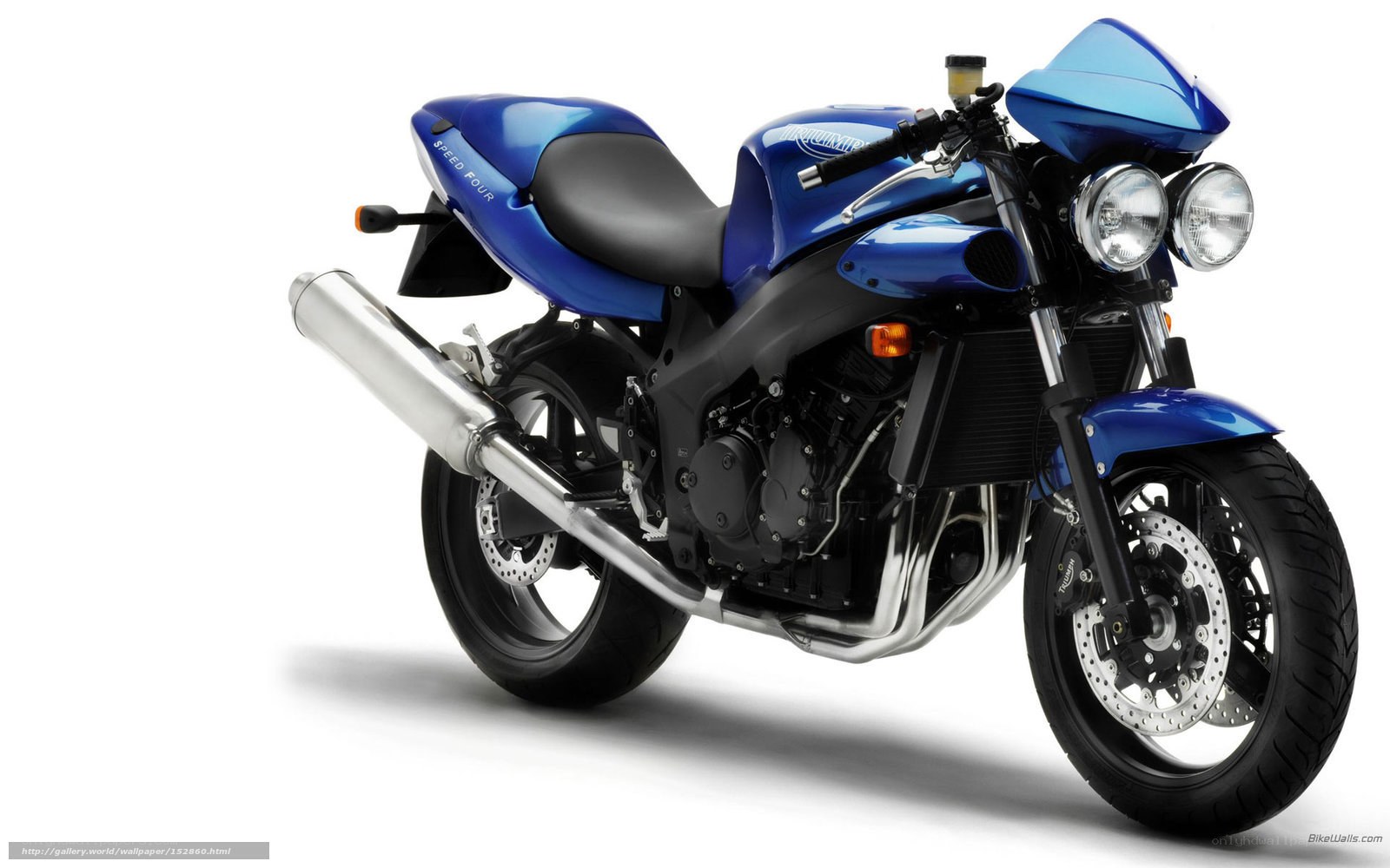blue sport motorcycle