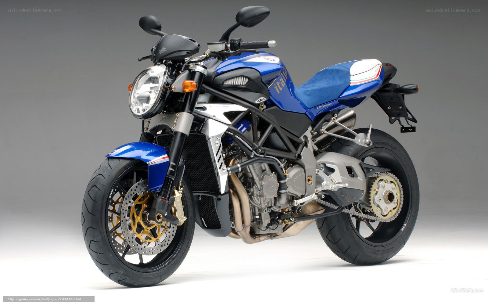 blue sport motorcycle
