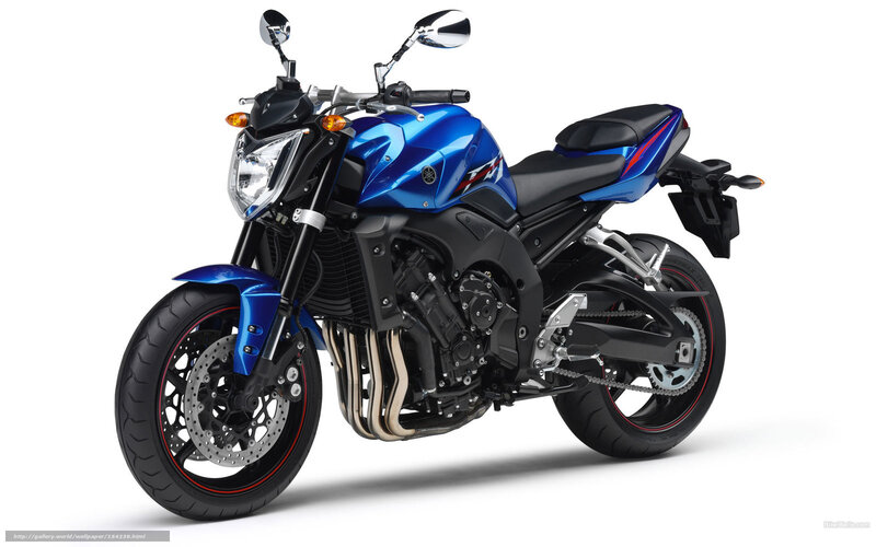 blue sport motorcycle