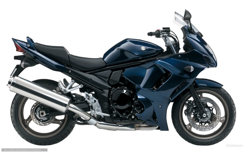 blue sport motorcycle