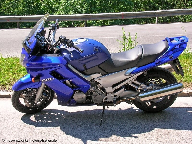 Blue Sport Motorcycle — Calm, Afternoon, Photograph, Road