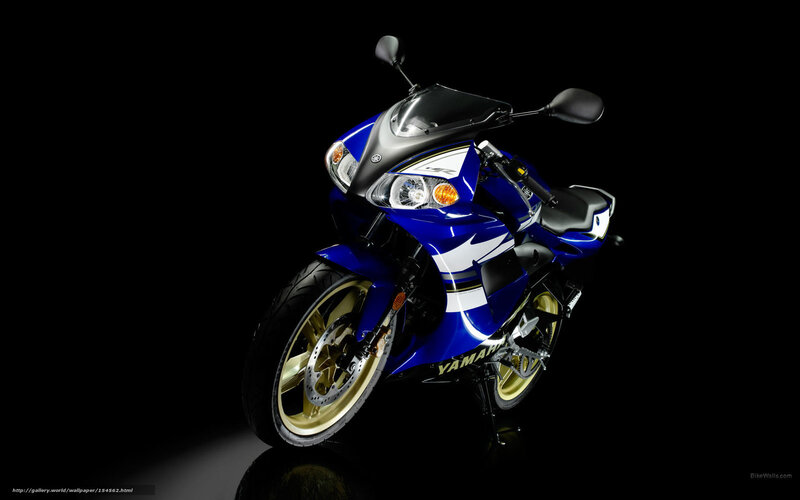 Blue Sport Motorcycle — Dramatic, Photograph, Headlight, Wheel